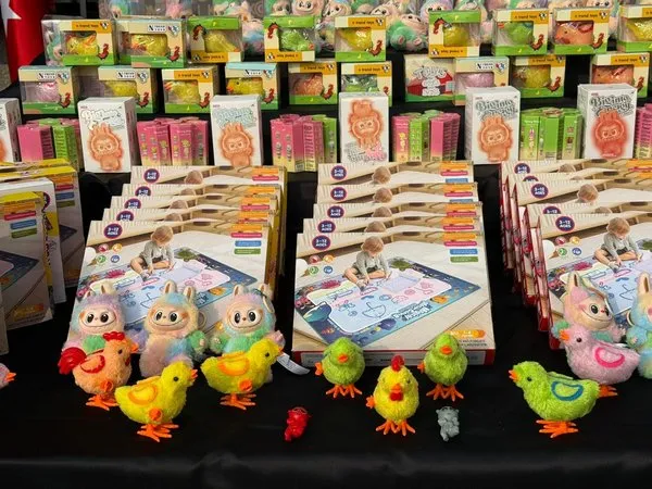 Ele geçirilen oyuncaklar