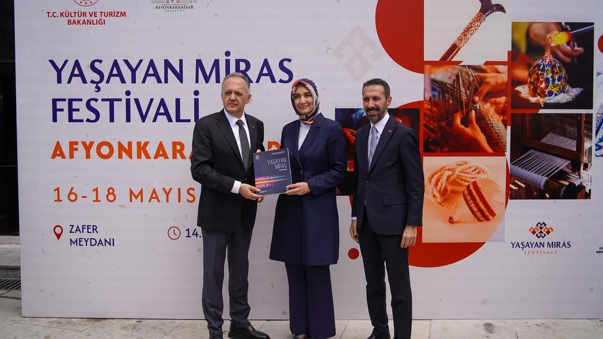 Afyonkarahisar Yaşayan Miras Festivali başladı