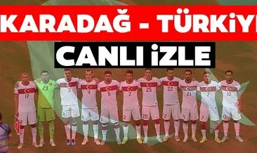 Karadağ Türkiye maçı canlı izle! TRT 1 ile Dünya Kupası elemeleri Karadağ Türkiye maçı canlı yayın kanalı izle! | TRT 1 CANLI YAYIN İZLE