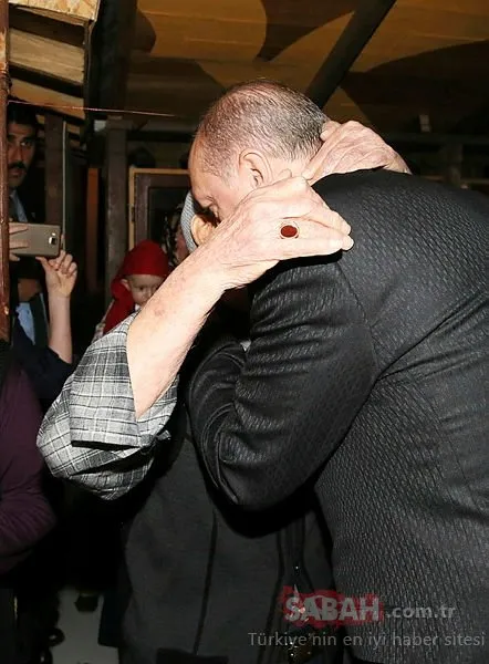 Cumhurbaşkanı Erdoğan, iftarını o aileyle beraber açtı