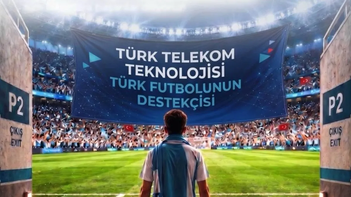 Türk Telekom teknolojisi Türk futbolunun destekçisi haber görseli