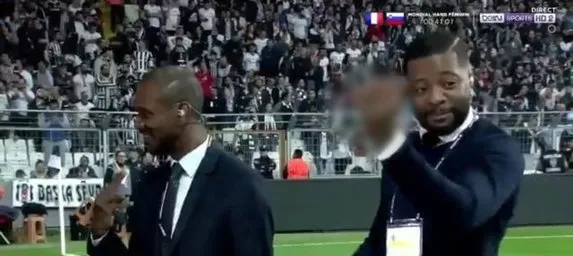 Pascal Nouma'dan derbide çirkin hareket