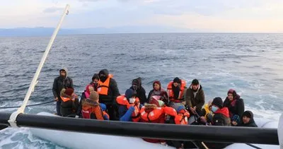 Ayvalık’ta Türk karasularına itilen 28 göçmen kurtarıldı