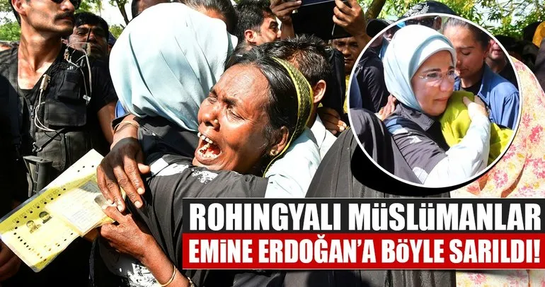 Emine Erdoğan Arakanlı Müslümanlar için Bangladeş’te
