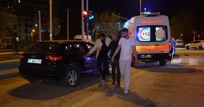 Kırıkkale'de zincirleme kaza: 2 yaralı #kirikkale