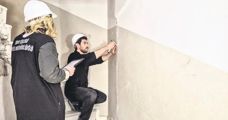Riskli yapılar tek tek denetleniyor