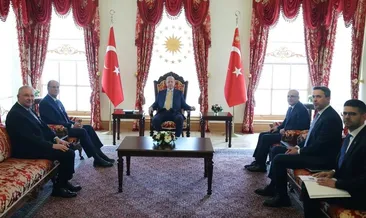 Başkan Erdoğan, Dünya Ekonomik Forumu Başkanı Fink’i kabul etti