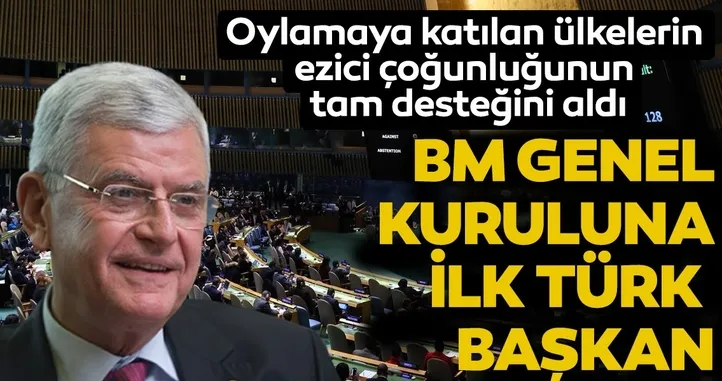 Son Dakika Haberi: BM 75. Genel Kurul Başkanlığına TBMM Dışişleri Komisyonu Başkanı Büyükelçi Volkan Bozkır seçildi