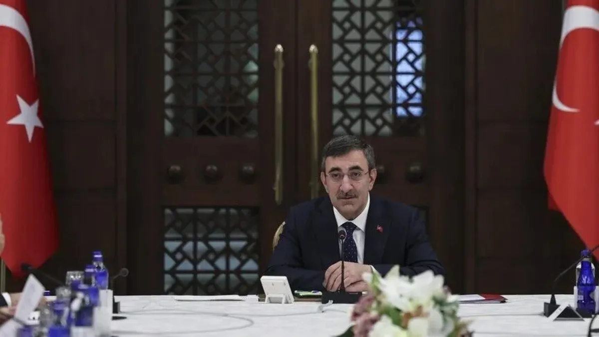 Cumhurbaşkanı Yardımcısı Cevdet Yılmaz başkanlığında Milli Dayanışma ve Bütünleşme Kurulu toplandı