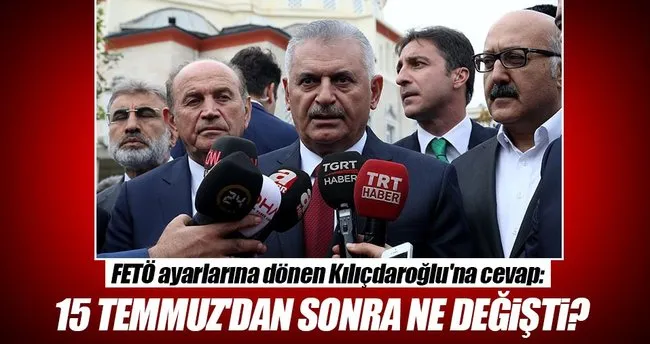 Başbakan Kılıçdaroğlu’na böyle cevap verdi
