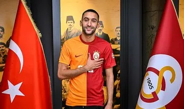 Galatasaray tarihindeki üçüncü Faslı futbolcu Hakim Ziyech oldu!