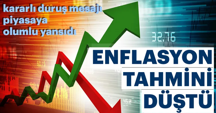 Enflasyon tahminini düşürdü