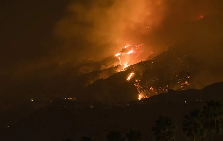 Los Angeles tarihindeki en büyük yangın!