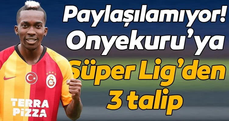 Onyekuru’ya Süper Lig’den 3 talip!