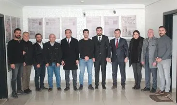 Gaziantep’te görevli gazetecilerden Ahmet Demir’e ziyaret! Muharrem Sarıkaya’nın çirkin saldırısına maruz kalmıştı...