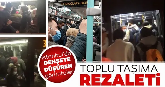 Istanbul Da Toplu Tasima Rezaleti Tam Gaz Suruyor Son Dakika Haberler
