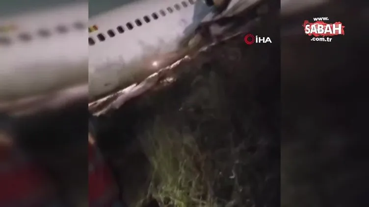 Senegal’de yolcu uçağı pistten çıktı: 10 yaralı | Video