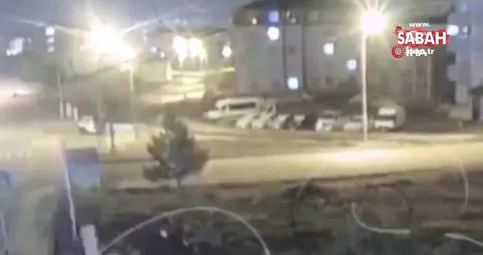 Kars’ta polis hırsız kovalamacası kamerada | Video