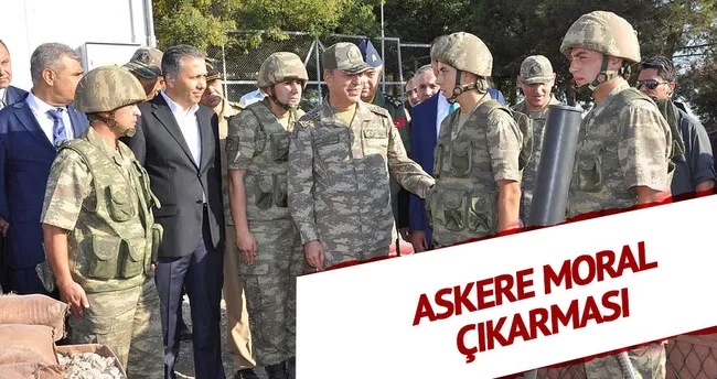 Karkamış’ta askere moral çıkarması