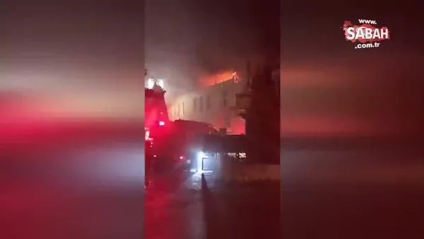 Gebze’de fabrika yangını: 200 güvercin telef oldu