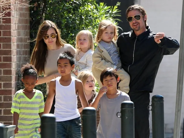 Angelina Jolie ve Brad Pitt’in çocukları için karar verildi
