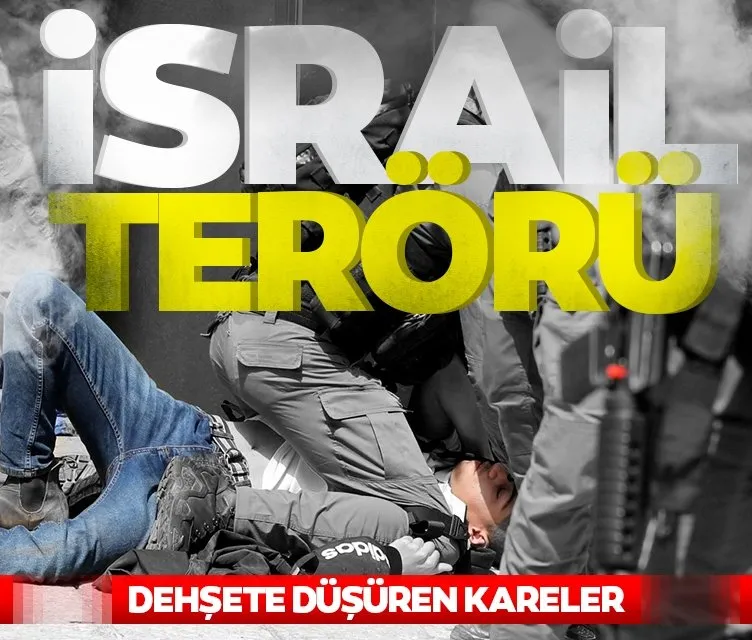 Mescid-i Aksa'da İsrail terörü! Yüzlerce Filistinli yaralı ortalık savaş alanına döndü