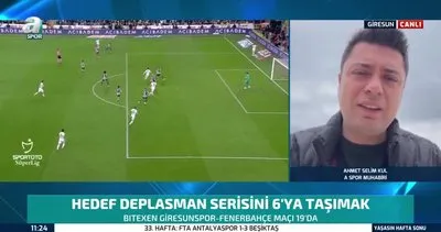 Giresunspor - Fenerbahçe MAÇ ÖNCESİ SON GELİŞMELER | Jesus’tan mecburi rotasyon | Video