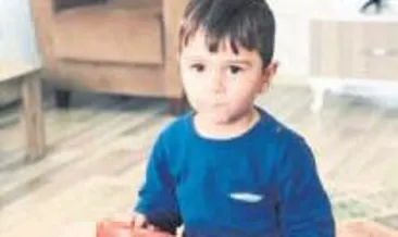 Küçük çocuk kalbine yenildi