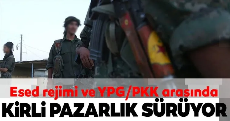 Esed rejimi ve YPG/PKK arasında kirli pazarlık sürüyor