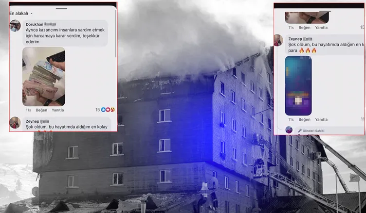 Vicdansızlar bunu da yaptı: Bolu’daki otel yangını üzerinden dolandırdılar!