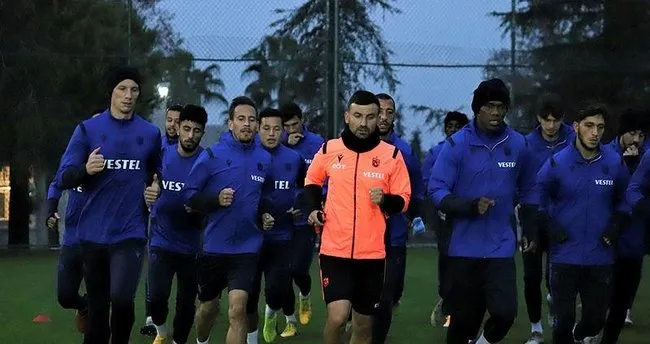 Trabzonspor'da Büyükşehir Belediye Erzurumspor maçı hazırlıkları sürüyor