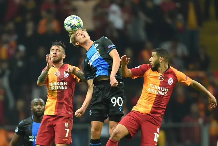 Galatasaray - Club Brugge maçından kareler