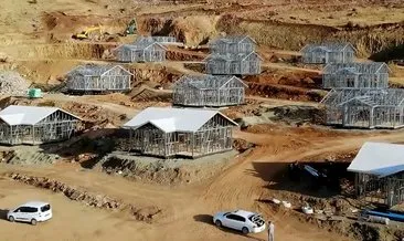 Bakan Özhaseki: Deprem bölgesinde köy evleri hafif çelikten yapılacak