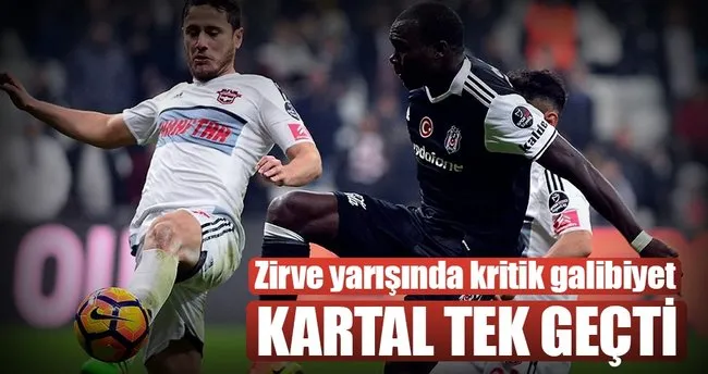 Beşiktaş Gaziantepspor’u tek golle yıktı