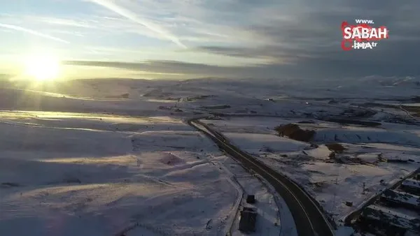 Bayburt’ta kar ve tipi nedeniyle 115 köy yolu ulaşıma kapandı | Video