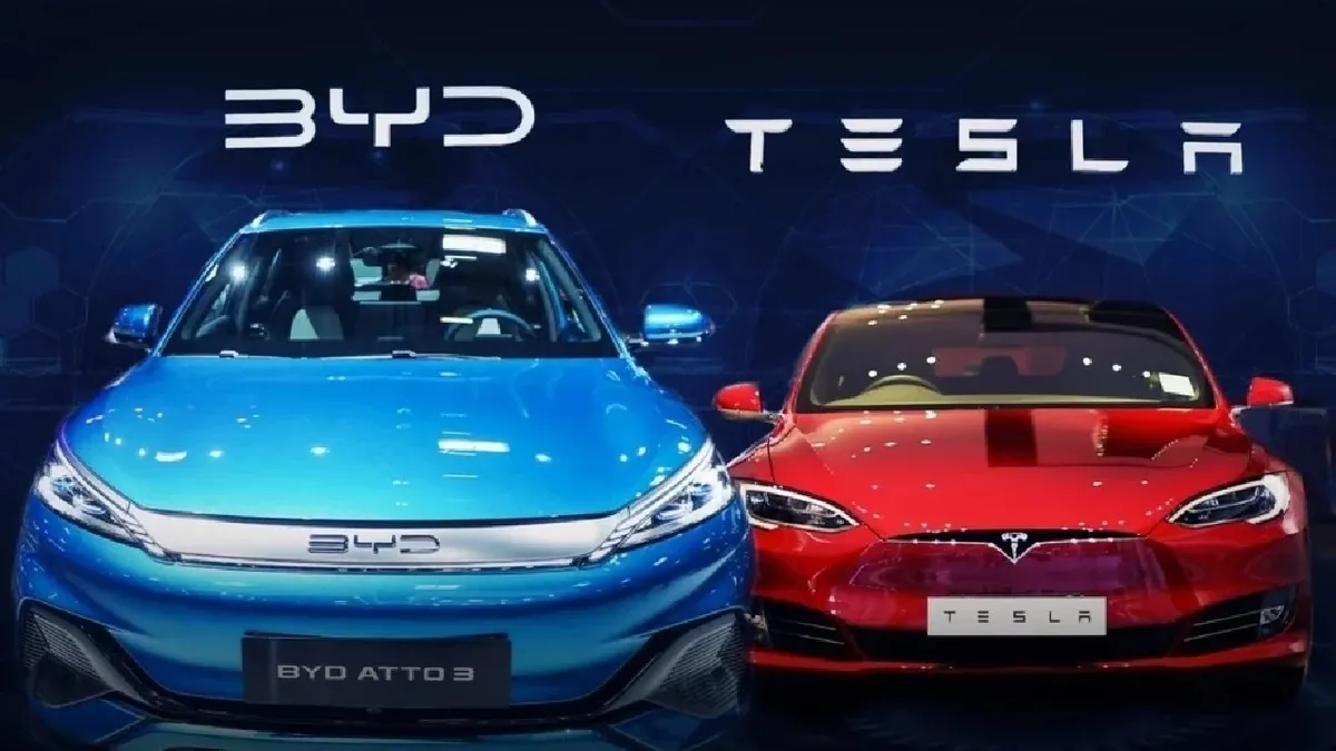 Avrupa pazarına Çin damgası! BYD otomobil satışında Tesla’ya fark attı Avrupa pazarına Çin damgası! BYD otomobil satışında Tesla’ya fark attı