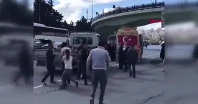 İstanbul Esenyurt’ta baltalı sopalı kavga dehşeti kamerada!