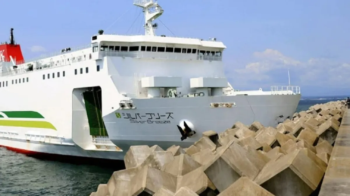 Japonya’da feribot karaya oturdu: Onlarca kişi mahsur kaldı Japonya’da feribot karaya oturdu: Onlarca kişi mahsur kaldı