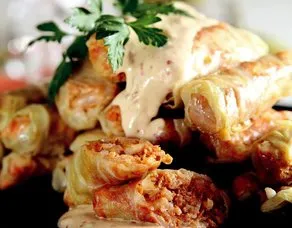 Tahinli Lahana Sarması