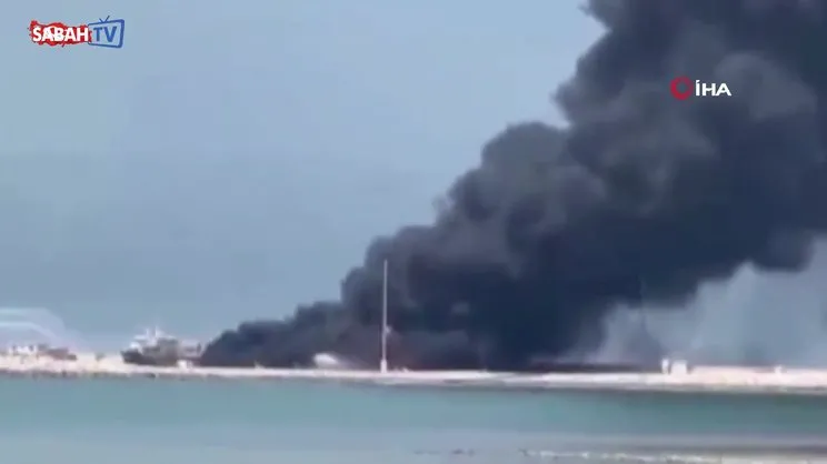 İran’da metanol yüklü gemide patlama: 3 ölü | Video