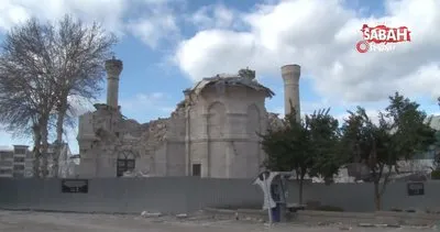 Depremde yıkılan asırlık ‘Teze cami’ restore edilecek | Video