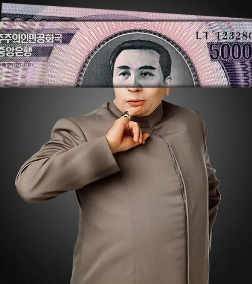 Ünlüler banknot üstünde...