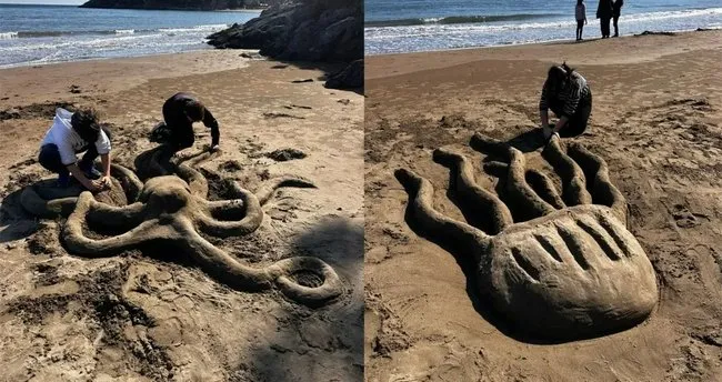 Marmarisli öğrencilerden Akdeniz’e kalpten bir dokunuş