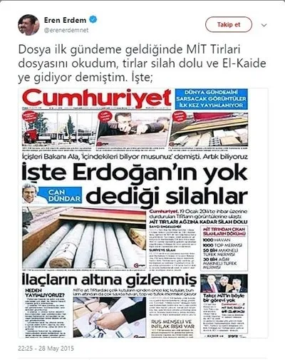 FETà Eren Erdem üzerinden MİT kumpasını böyle tetikledi