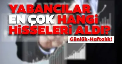 Borsa İstanbul’da günlük-haftalık yabancı payları 18/08/2020