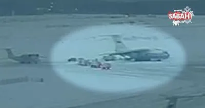 Rusya Belgorod’da düşen uçağın son görüntülerini yayınladı | Video