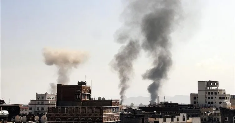 Suudi Arabistan öncülüğündeki koalisyondan Sana’ya yoğun hava saldırısı