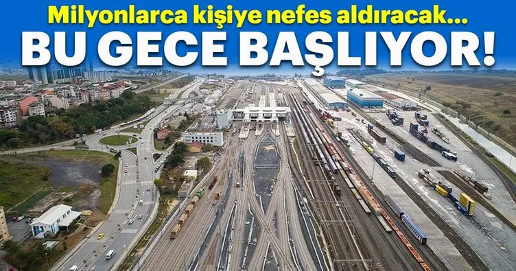 Bakan Turhan Gebze-Halkalı demir yolu hattı test sürüşüne katılacak