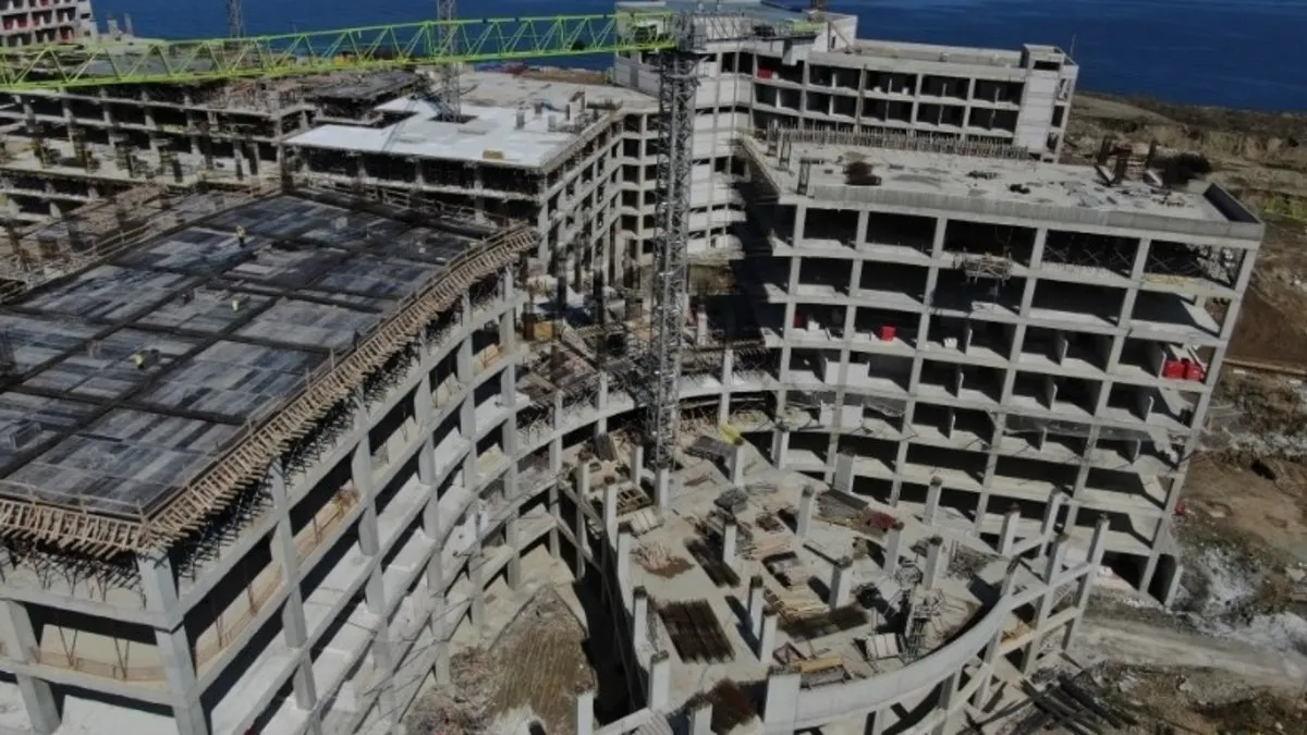 Trabzon Şehir Hastanesi inşaatı hızla yükseliyor