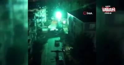 Bursa’da bomba gibi patlayıp alev alev yanan trafo mahalleliye panik yaşattı | Video